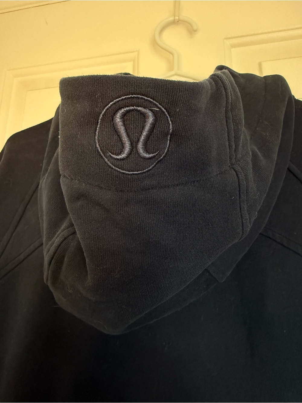 Lululemon Scuba Hoodie *Light Cotton Fleece - True Navy - Size 10 - Picture 8 of 13